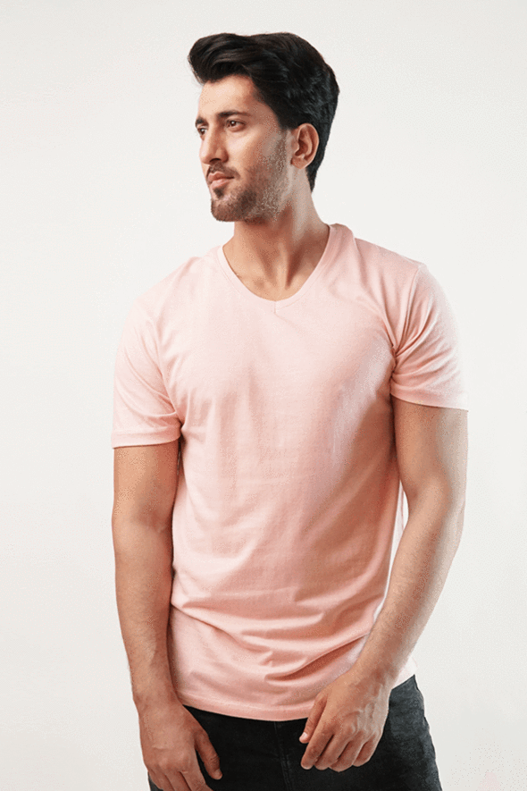 Xylo V-Neck Shirt - Pink